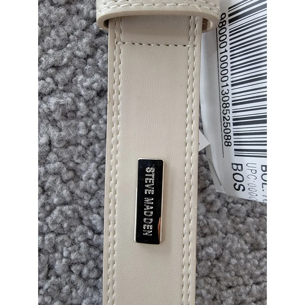 Steve Madden Belt Women's M Bone Adjustable - Picture 5 of 11